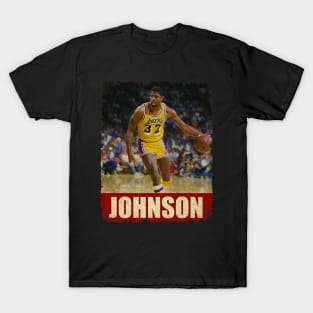 Magic Johnson - RETRO STYLE T-Shirt